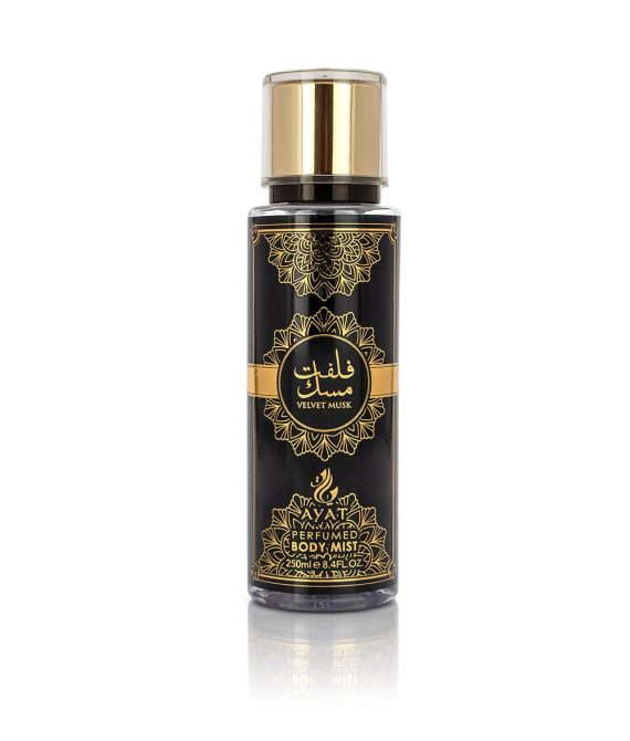 Brume Corporelle VELVET MUSK 250ml – Body Mist Pour Le Corps